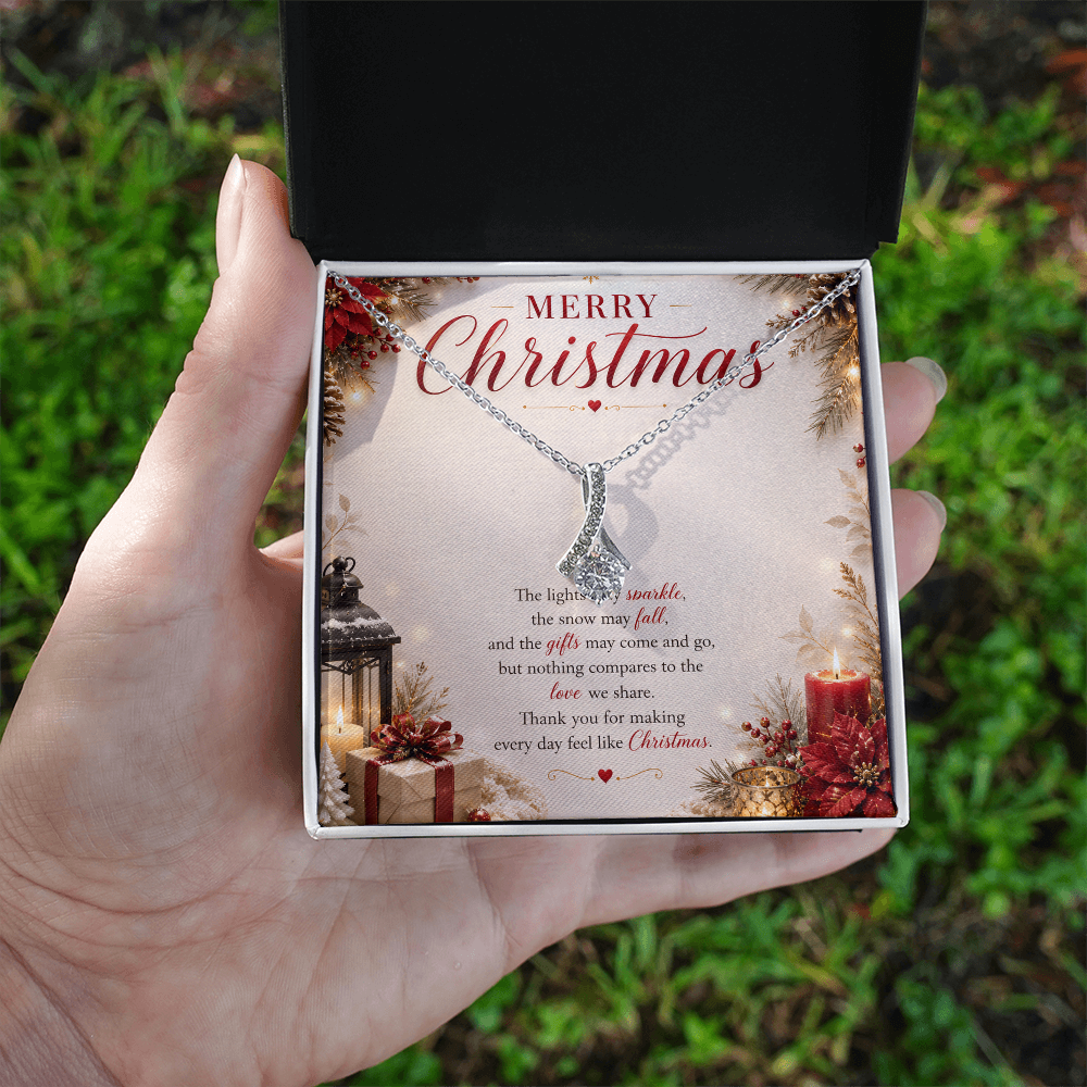 Christmas Alluring Beauty Necklace | Romantic Holiday Gift for Her