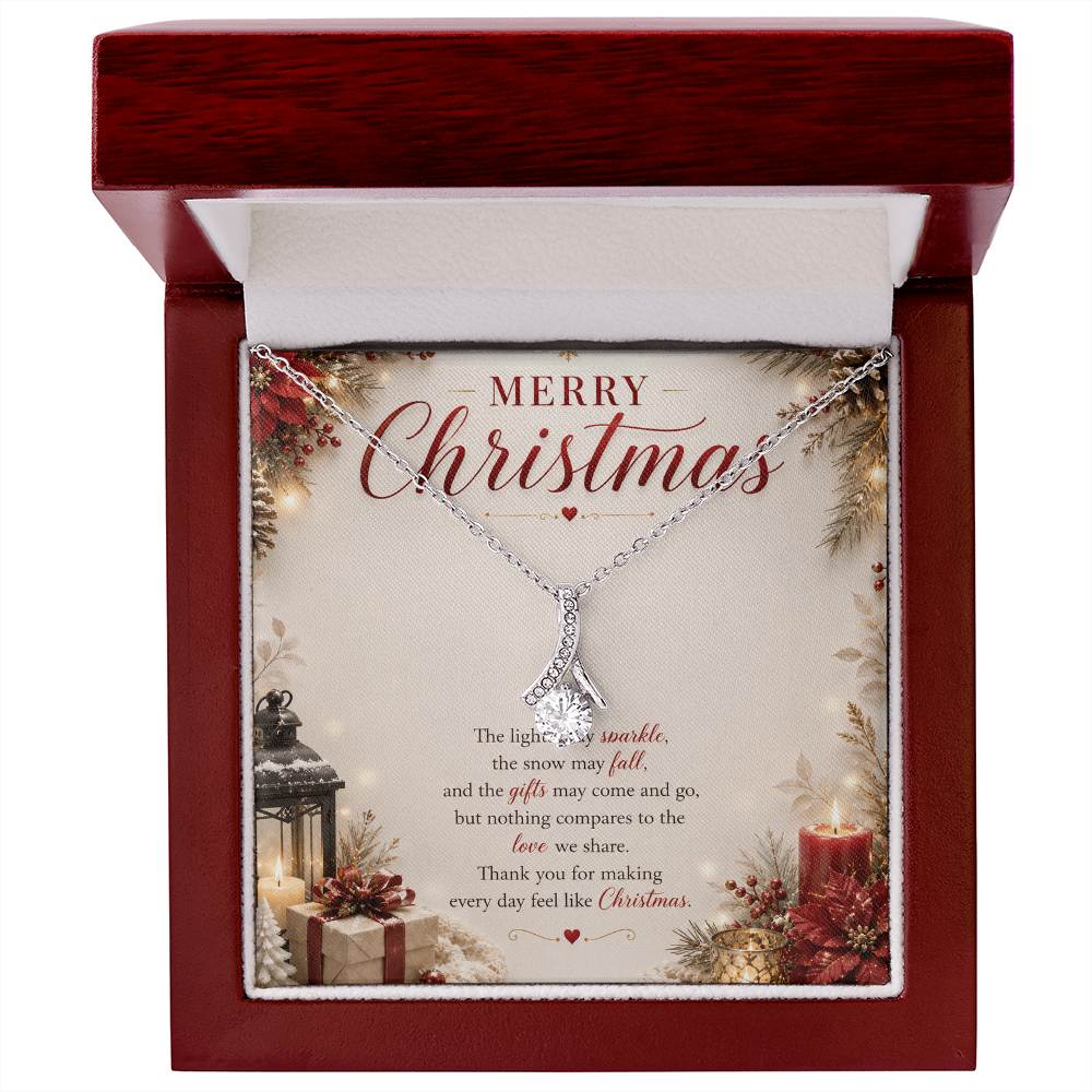 Christmas Alluring Beauty Necklace | Romantic Holiday Gift for Her